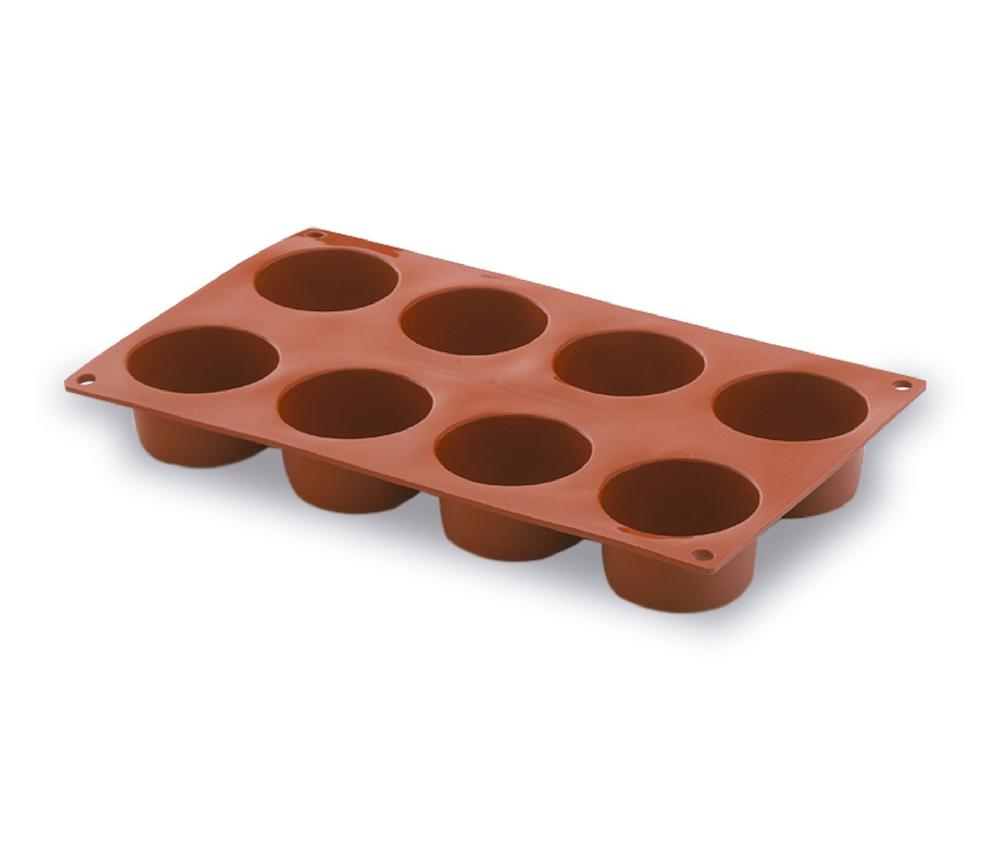 lacor Molde cilindro 8 cavidades Pastryflex