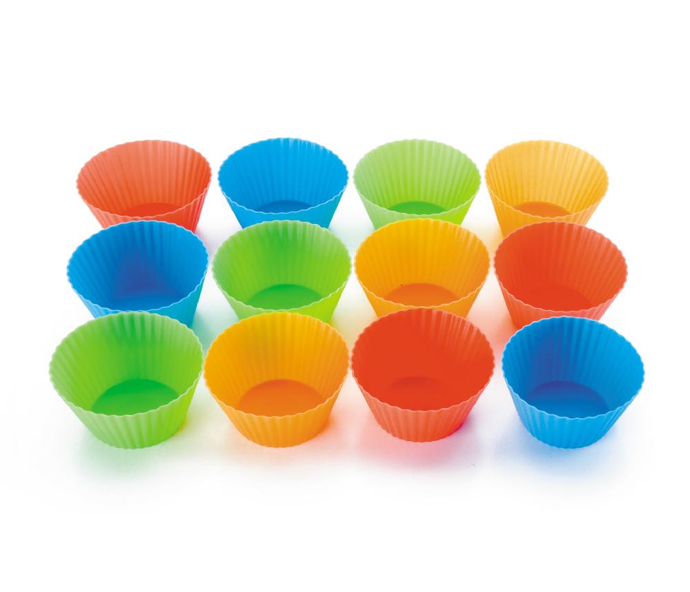 lacor Set 12 moldes muffin silicona Rebajas top