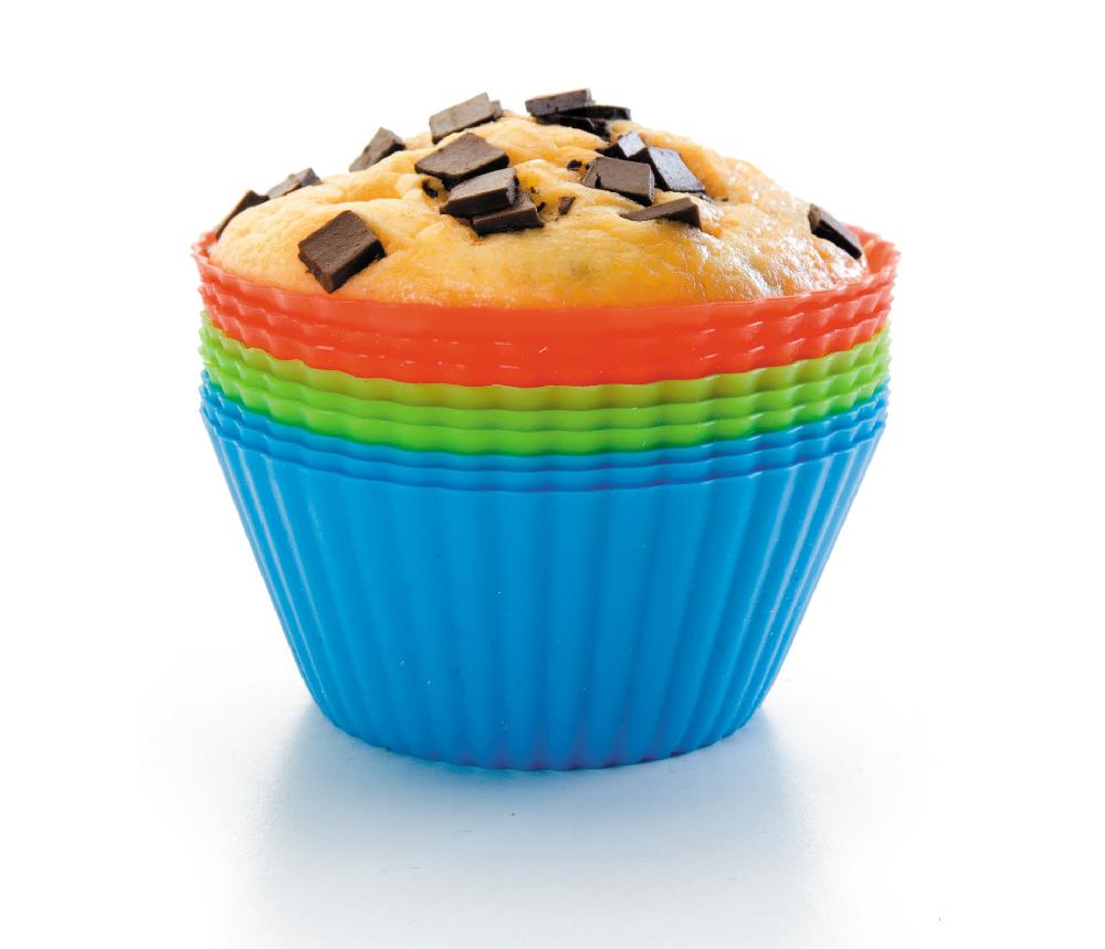 lacor Set 12 moldes muffin silicona Rebajas top