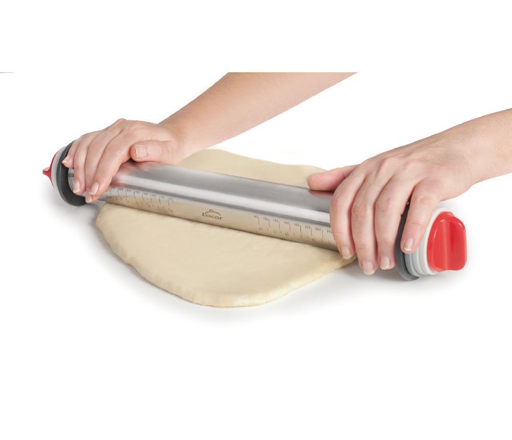 lacor Rodillo para amasar con anillas Inox Outlet