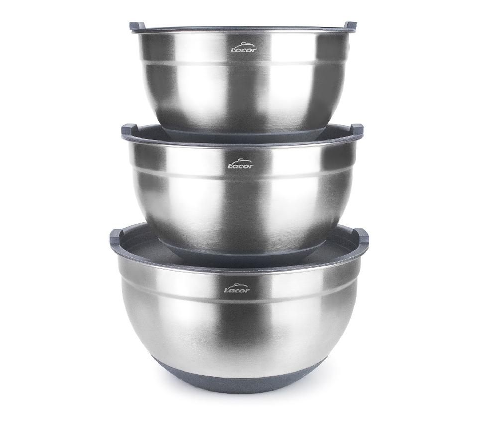 lacor Set de 3 boles Inox Envío internacional gratuito