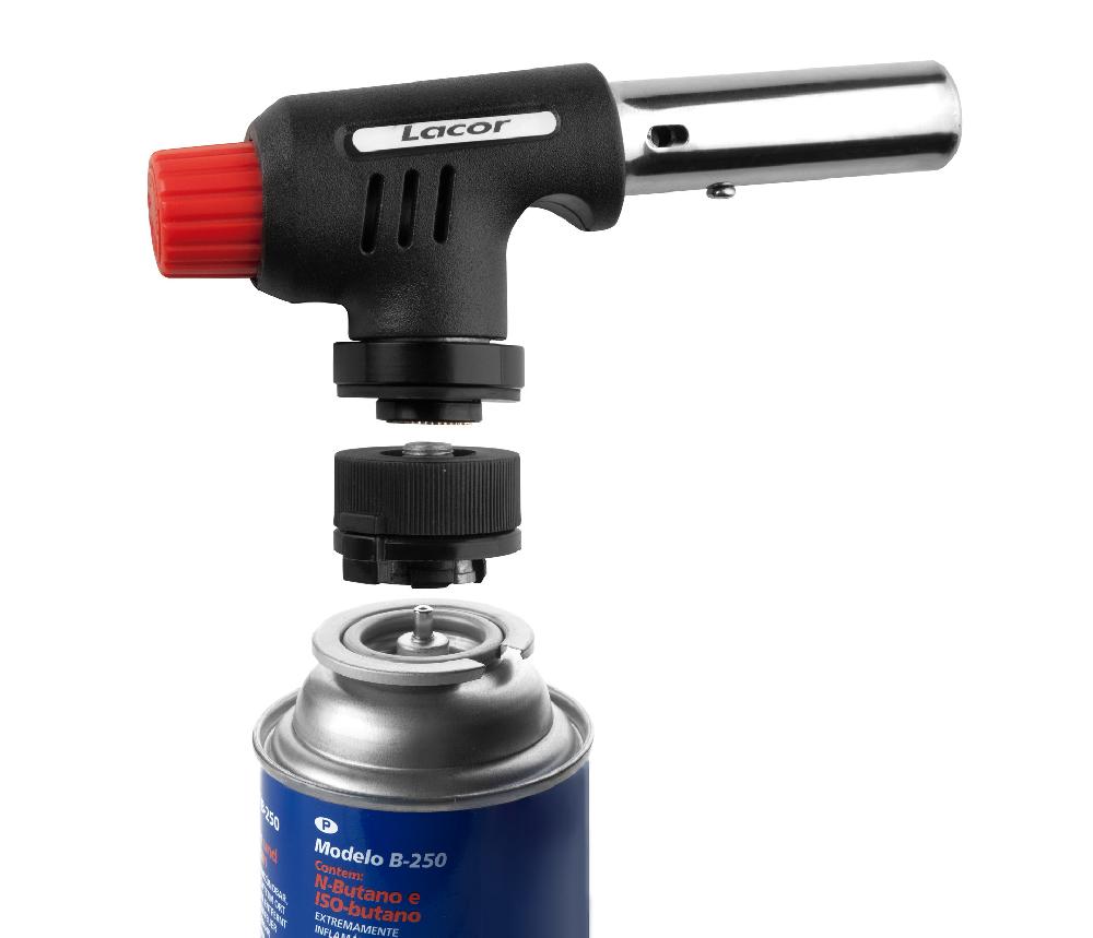 lacor Cabezal soplete de gas + adaptador Profesional Última moda