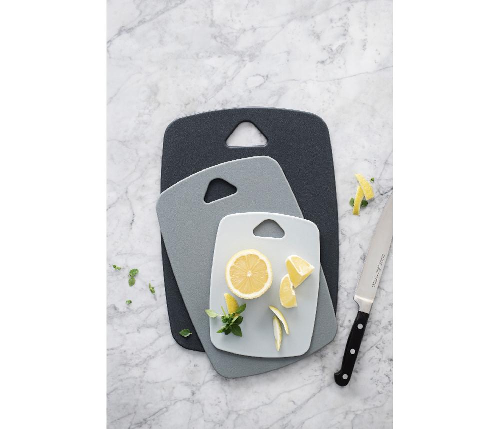 lacor Set 3 tablas de corte Grey Descuento por venta flash