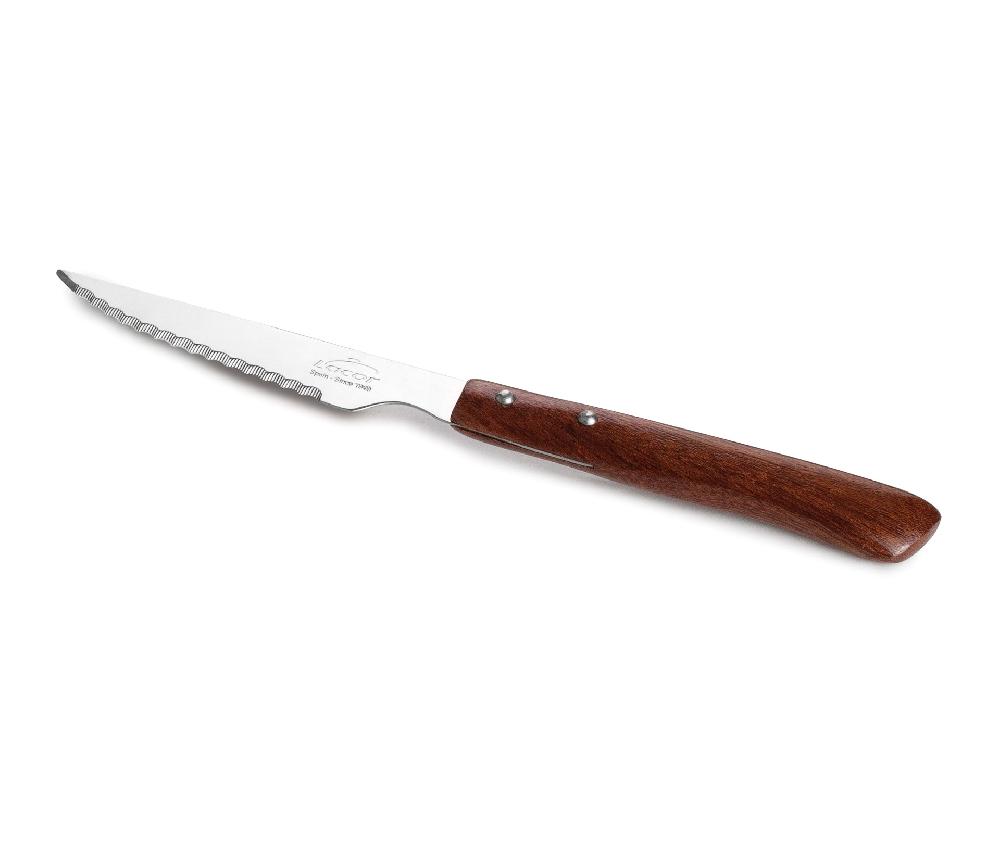 lacor Set de 6 cuchillos chuleteros Wood Rebajas de fábrica