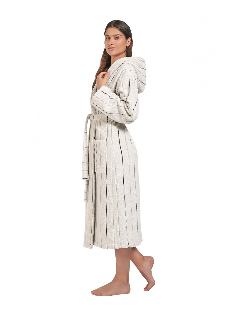 lasa home Albornoz Capucha Sauna Stitch