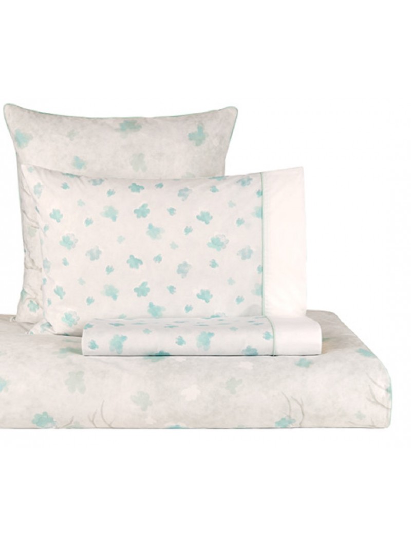 lasa home Juego de Sábanas Aqua Flower