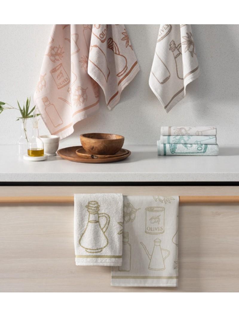 lasa home Paño de cocina de Sarga Evo