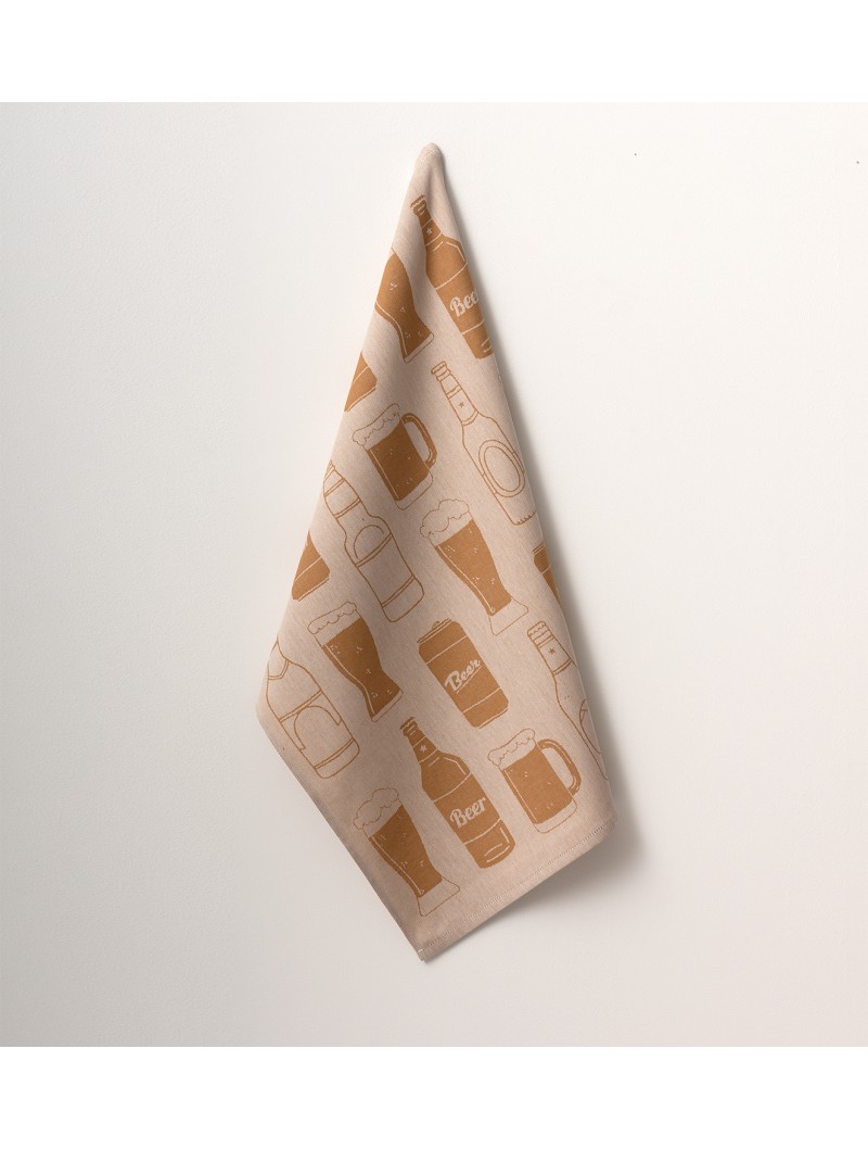 lasa home Paño de cocina de Sarga Beer Rebajas top