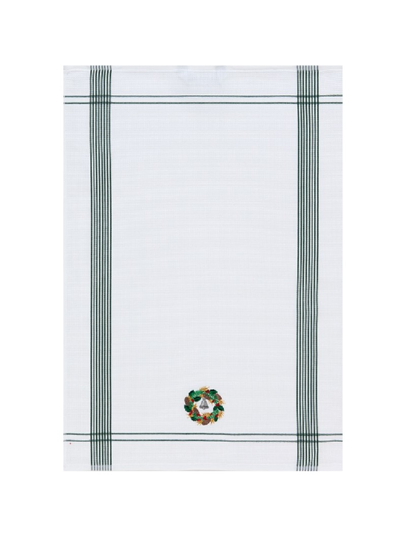 lasa home Paño cocina nido abeja Corona Navidad Precio ultrabajo
