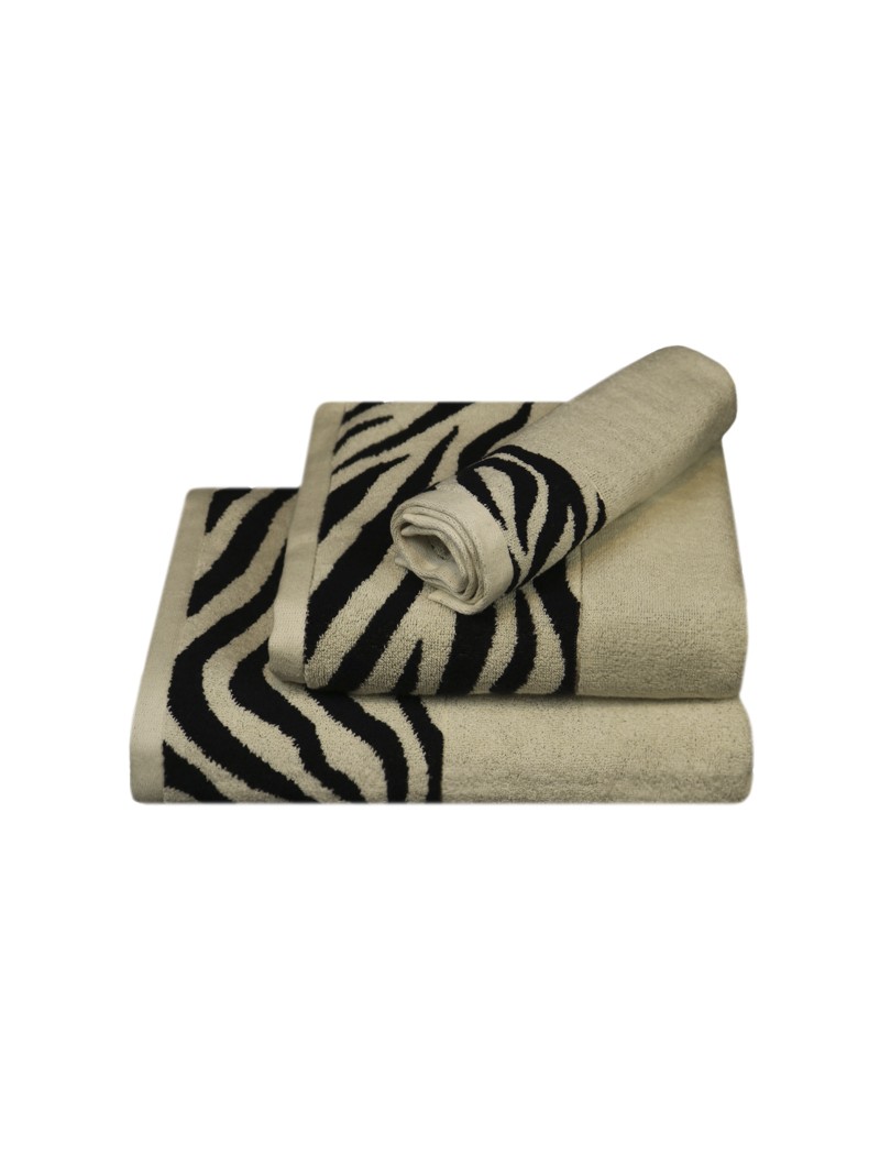 lasa home Toalla de baño de rizo Zebra 05 Descuento por venta flash