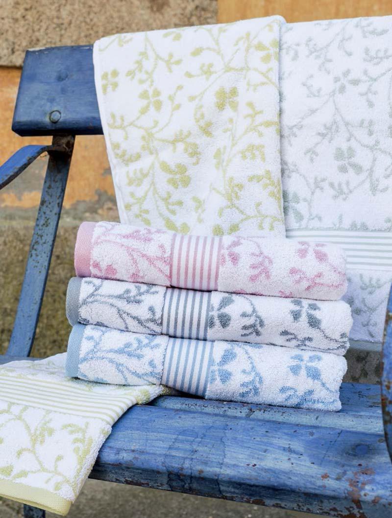 lasa home Toalla de baño Vintage Floral Tienda