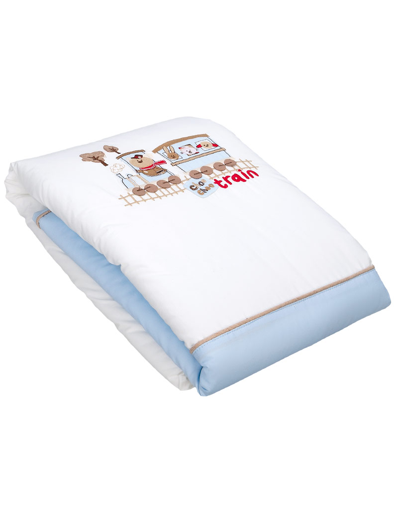 lasa home Colcha de cuna Little Train Tienda