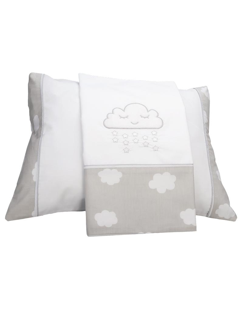 lasa home Sábana de cuna Clouds