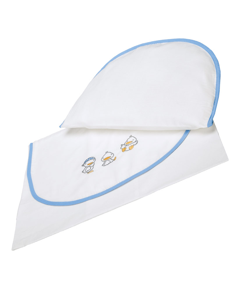 lasa home Sábana de moisés Ducks Blue