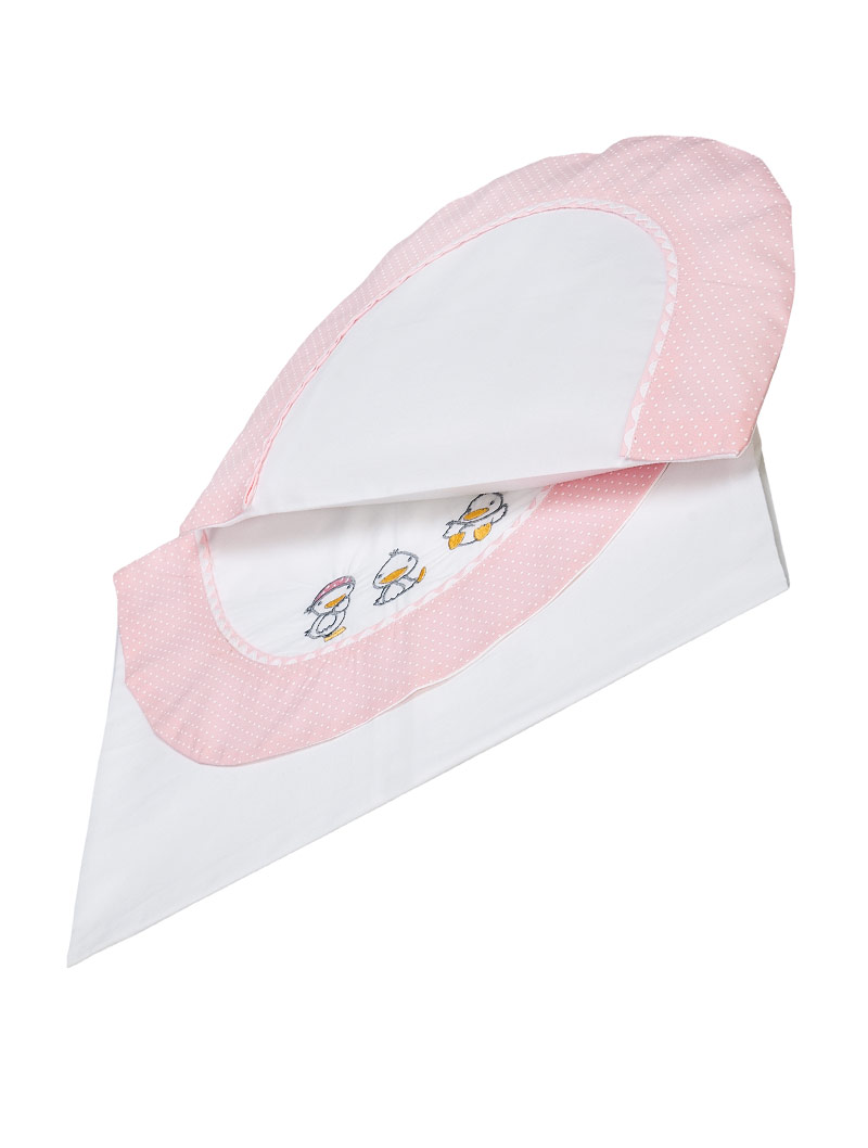 lasa home Sábana de moisés Ducks Pink En línea