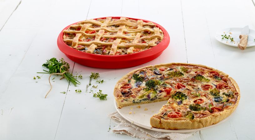 lékué Molde Quiche Desmontable ø 28 cm Limitado a 3 días