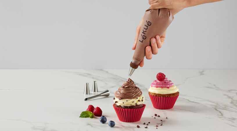 lékué Set Manga pastelera reutilizable Rebajas de fábrica