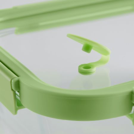 lékué Recipiente hermético 100% de vidrio 640 ml rectangular Outlet