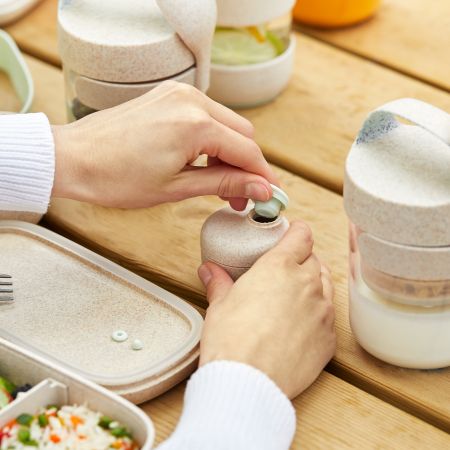 lékué Recipiente para salsas Organic Rebajas baratas