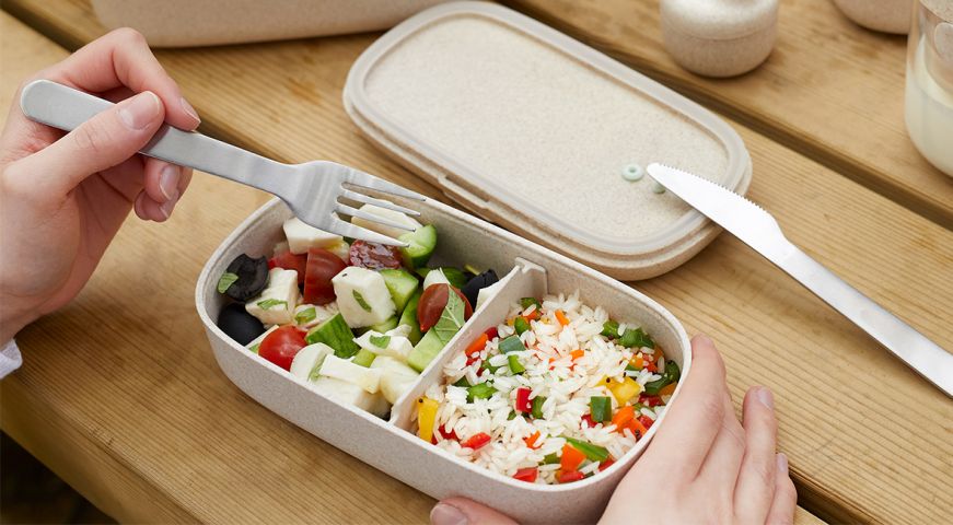 lékué Single Lunchbox To Go Organic Envío gratis