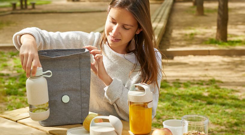 lékué Lunchbag To Go Organic Oferta especial