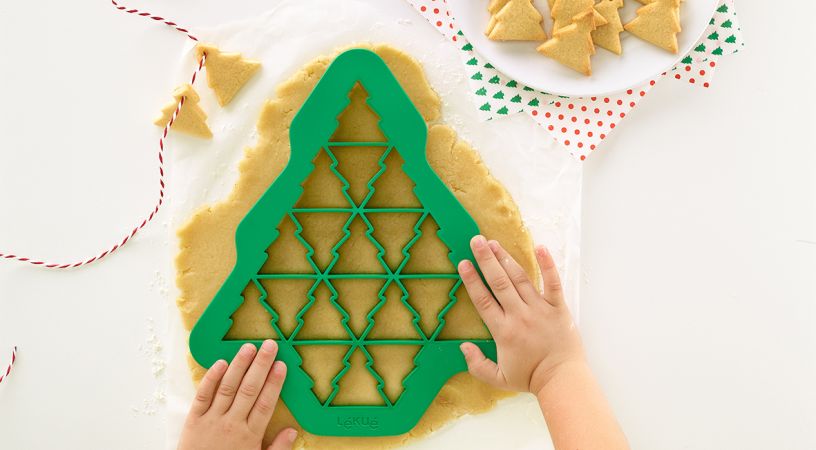 lékué Christmas tree cookie cutter Última moda