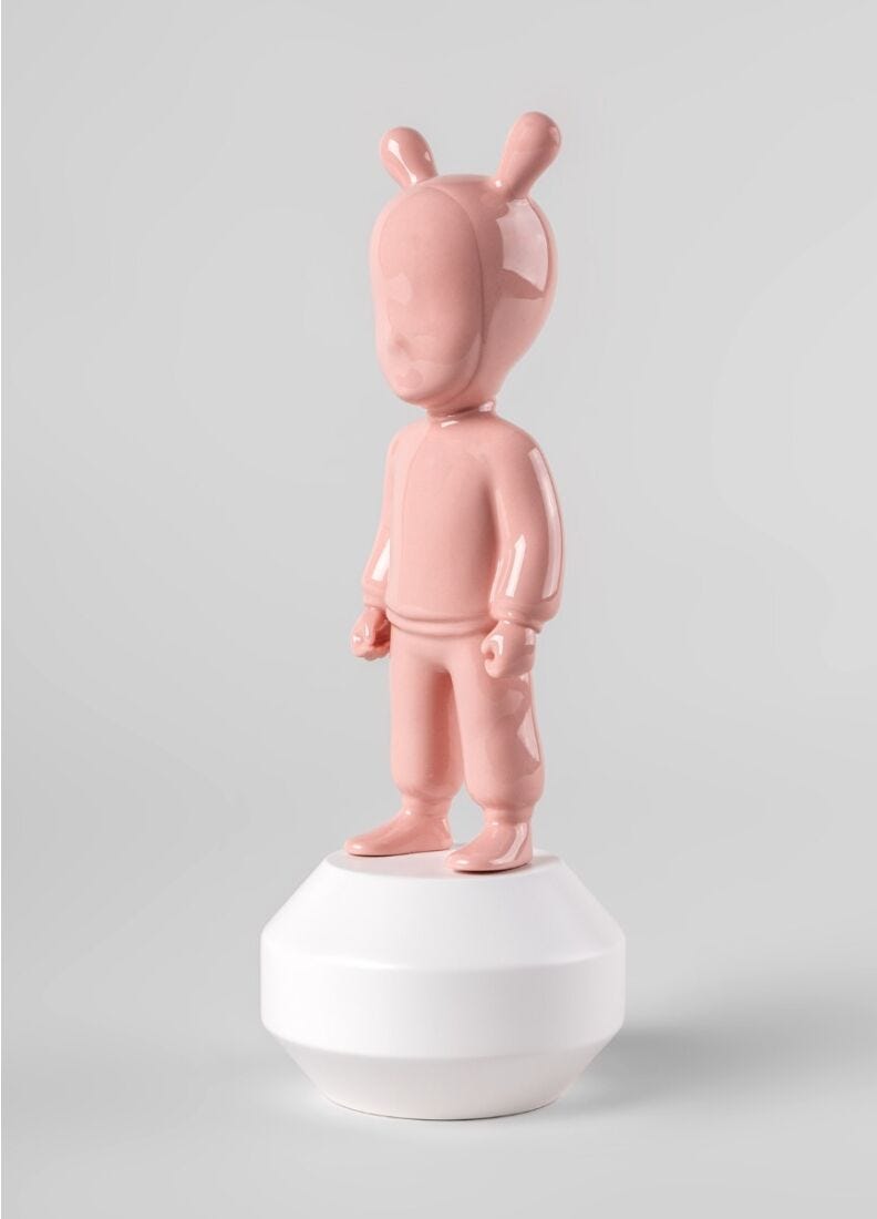lladro Escultura The pink Guest. Pequeño Oferta especial de fábrica