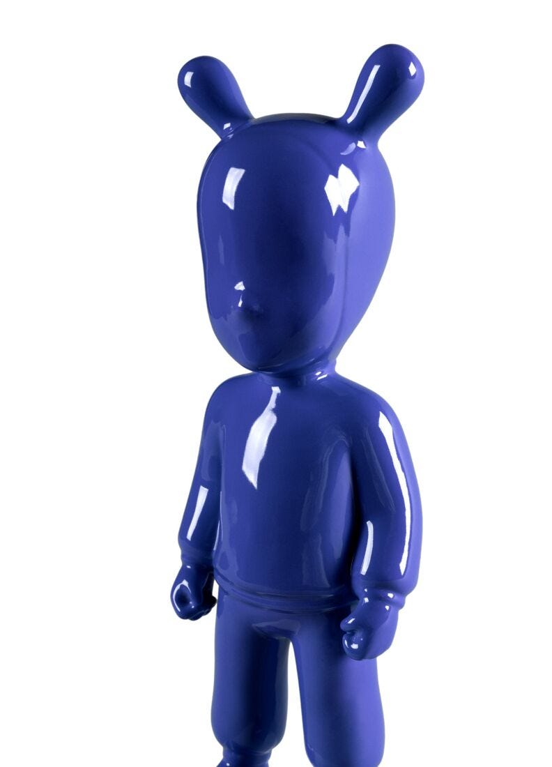lladro Escultura The indigo blue Guest. Pequeño Promoción trimestral