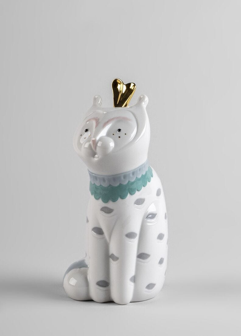 lladro Amigos inesperados - Gato Libre de impuestos