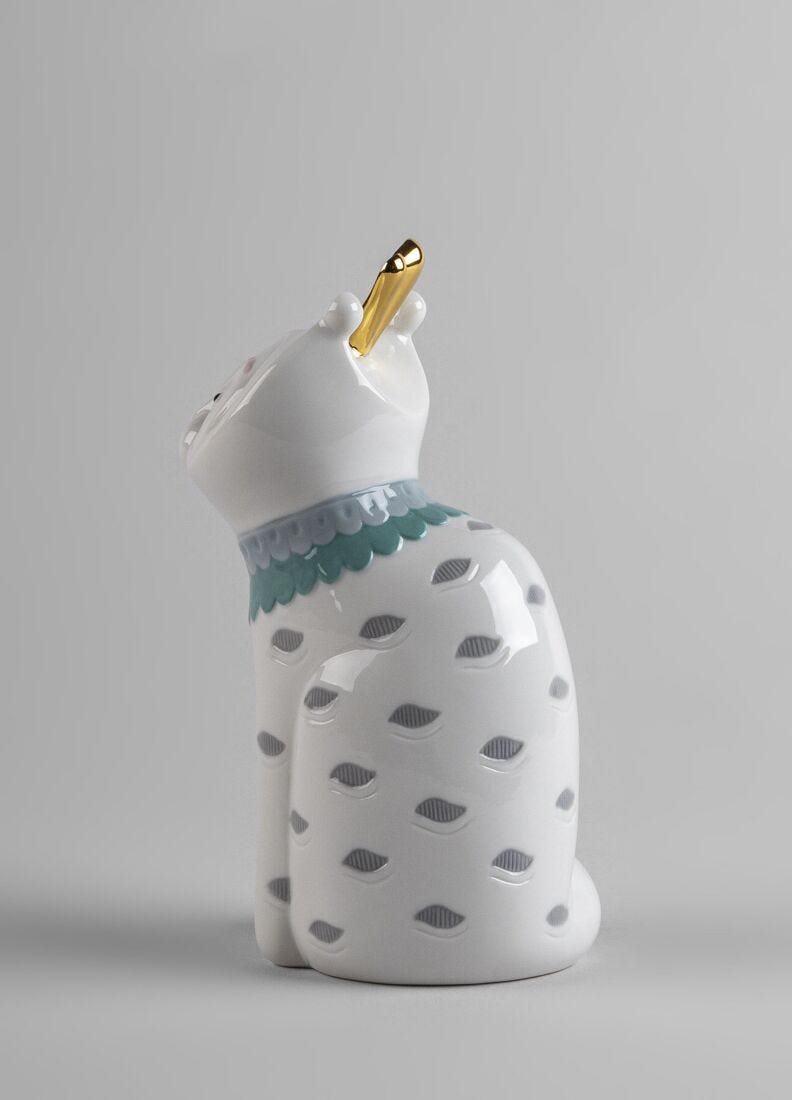 lladro Amigos inesperados - Gato Libre de impuestos