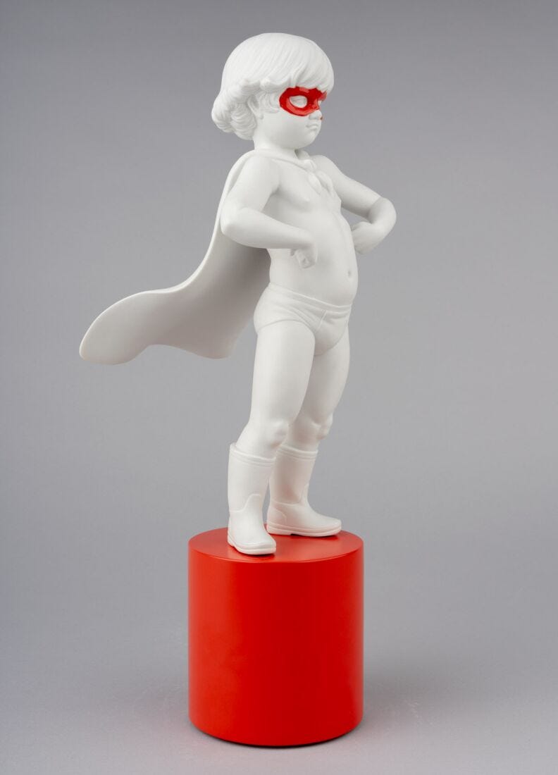 lladro Figura Niño Héroe al rescate Última moda