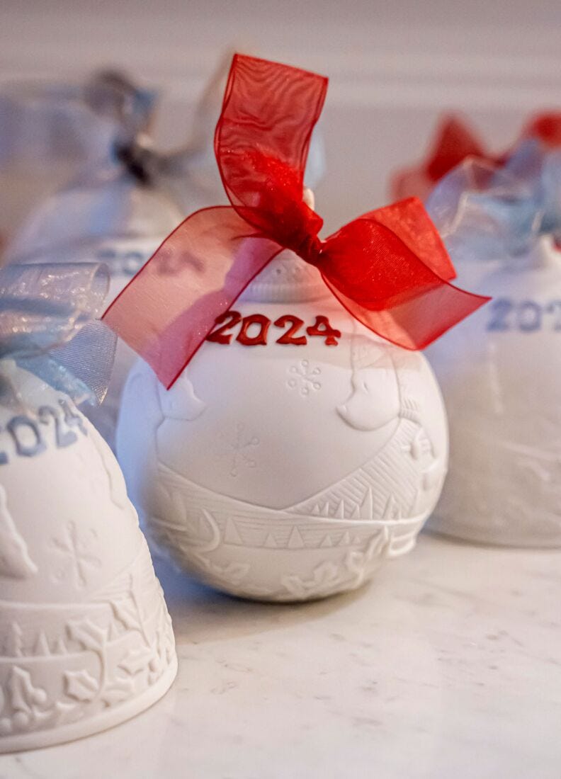 lladro Bola Navidad 2024 (Re-Deco rojo) Devoluciones gratuitas