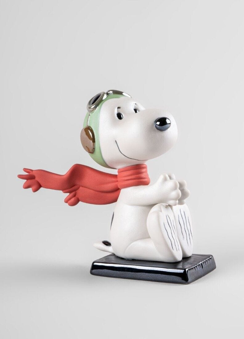 lladro Figura Snoopy™ Flying Ace Ofertas