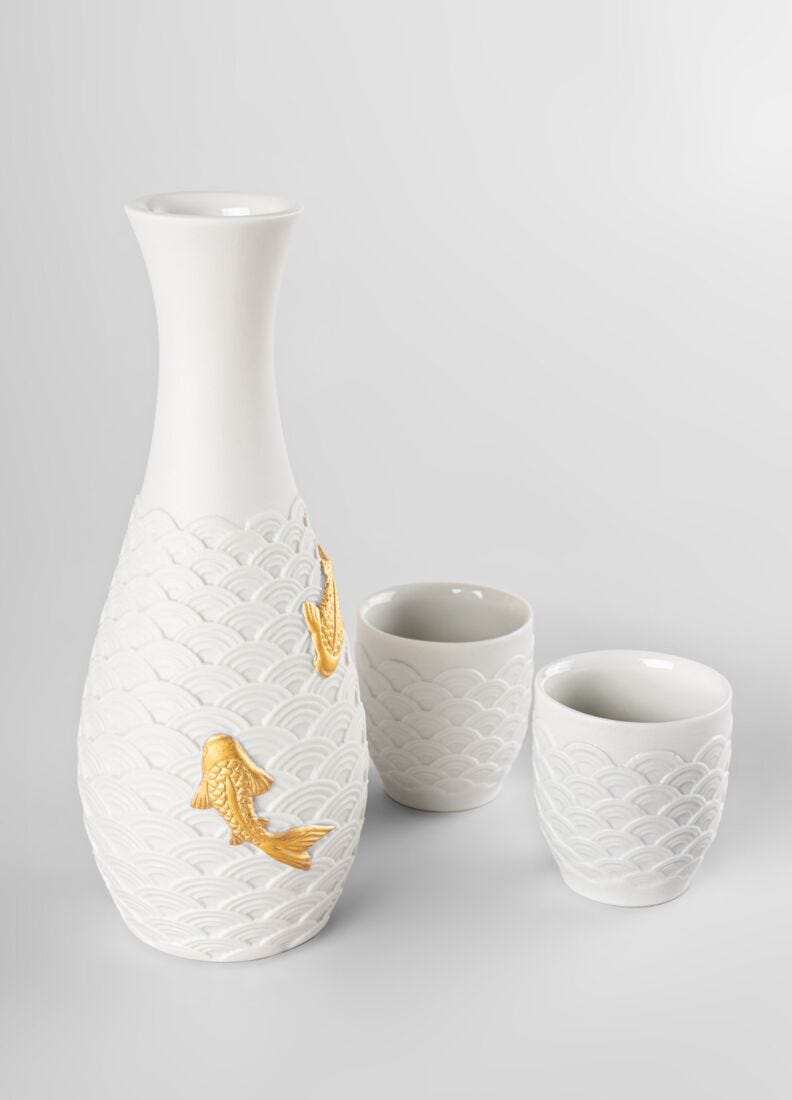 lladro Set de sake Koi Los más vendidos