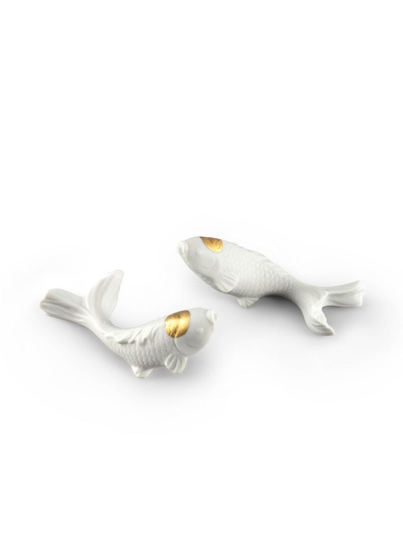 lladro Accesorio Koi. Lustre dorado Ventas relámpago