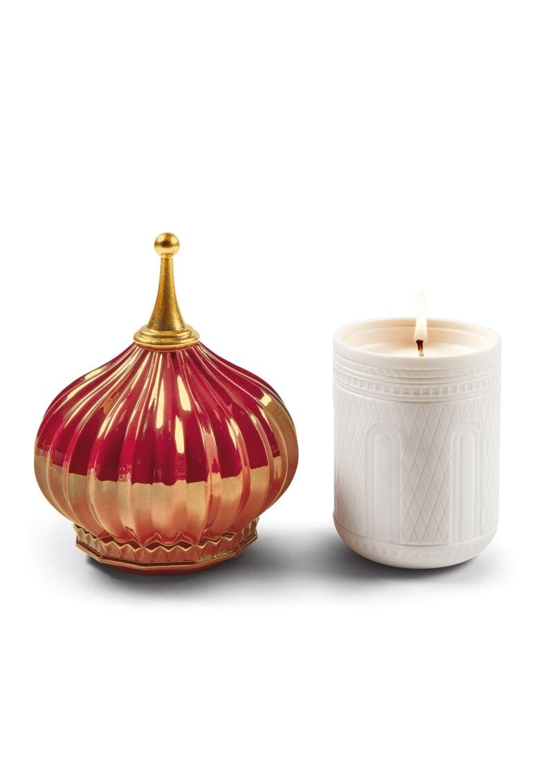 lladro Vela Torre Norte 1001 Lights (rubí). Aroma Llega la noche Rebajas online