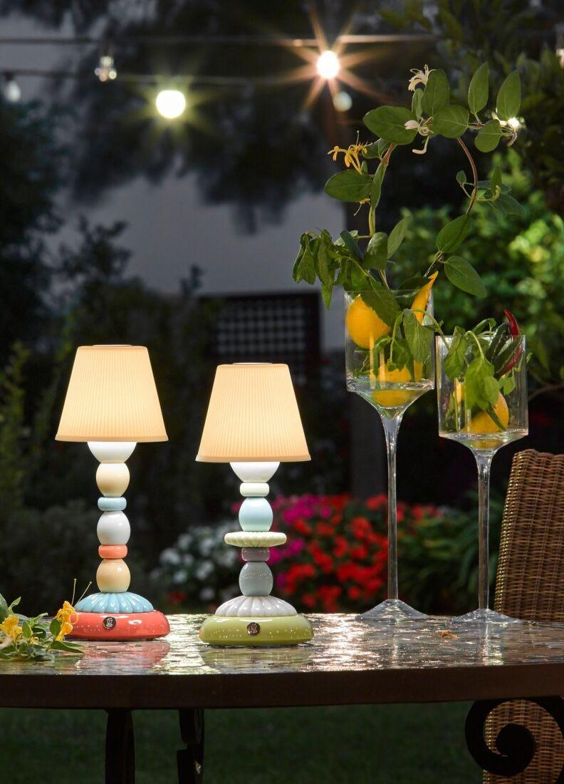 lladro Lámpara de mesa Firefly Palm. Azul claro COMPRAR AHORA