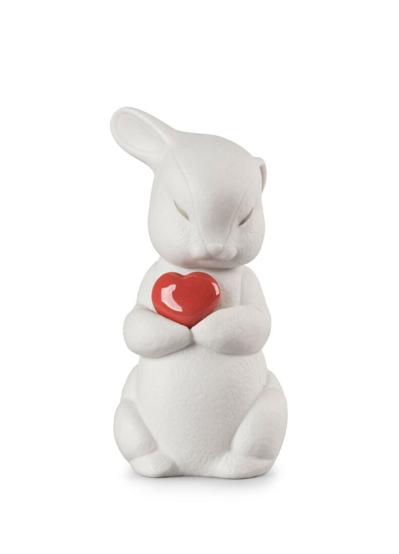 lladro Figura Puffy-Conejo generoso