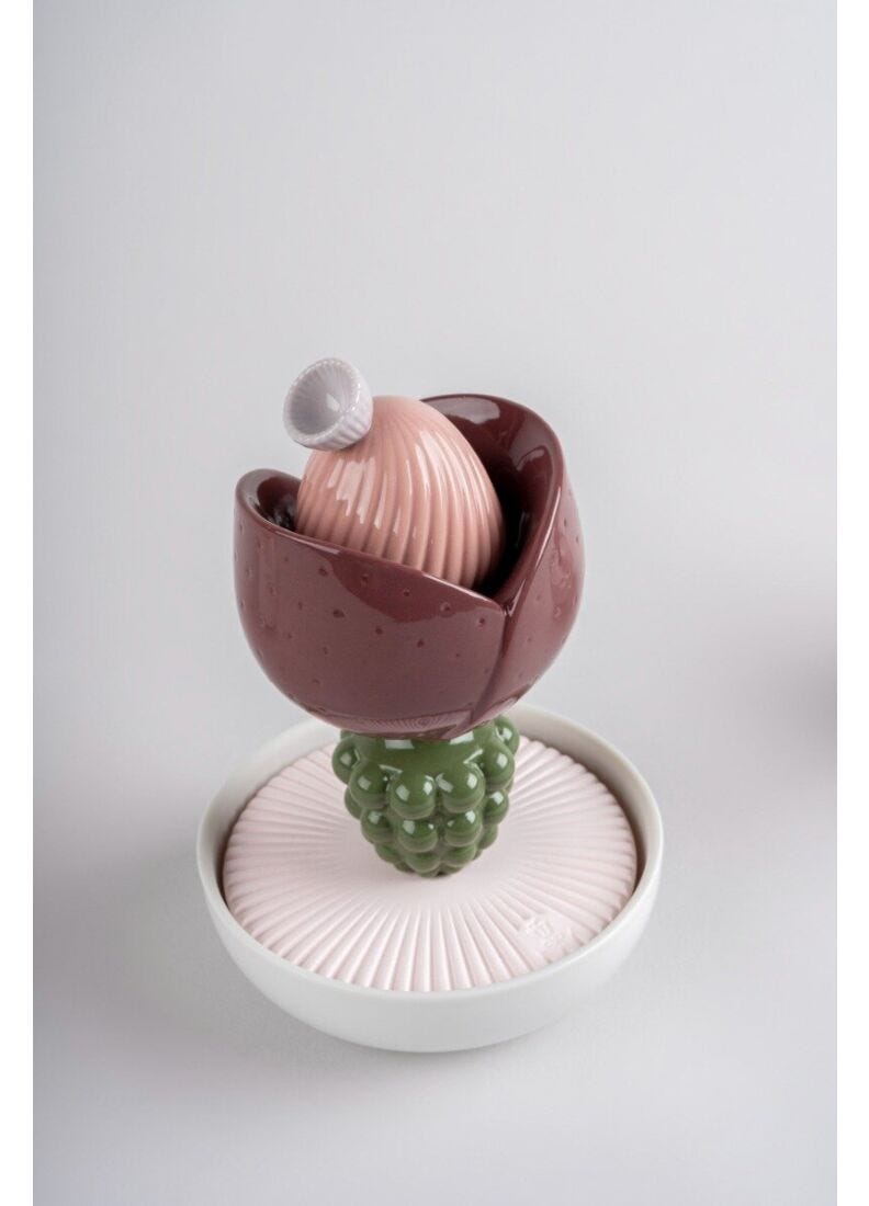 lladro Difusor perfume Flor imaginaria III - Jardines de Valencia Liquidación