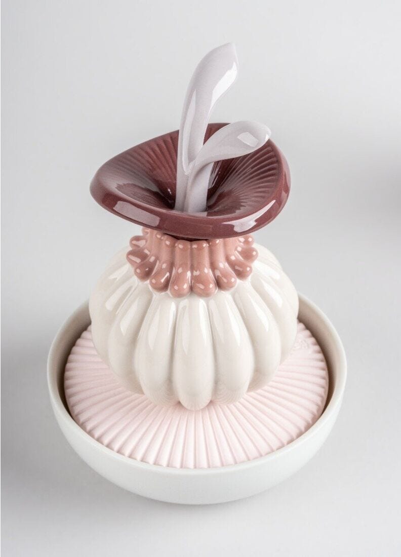 lladro Difusor perfume Flor imaginaria II - Jardines de Valencia Envío internacional gratuito