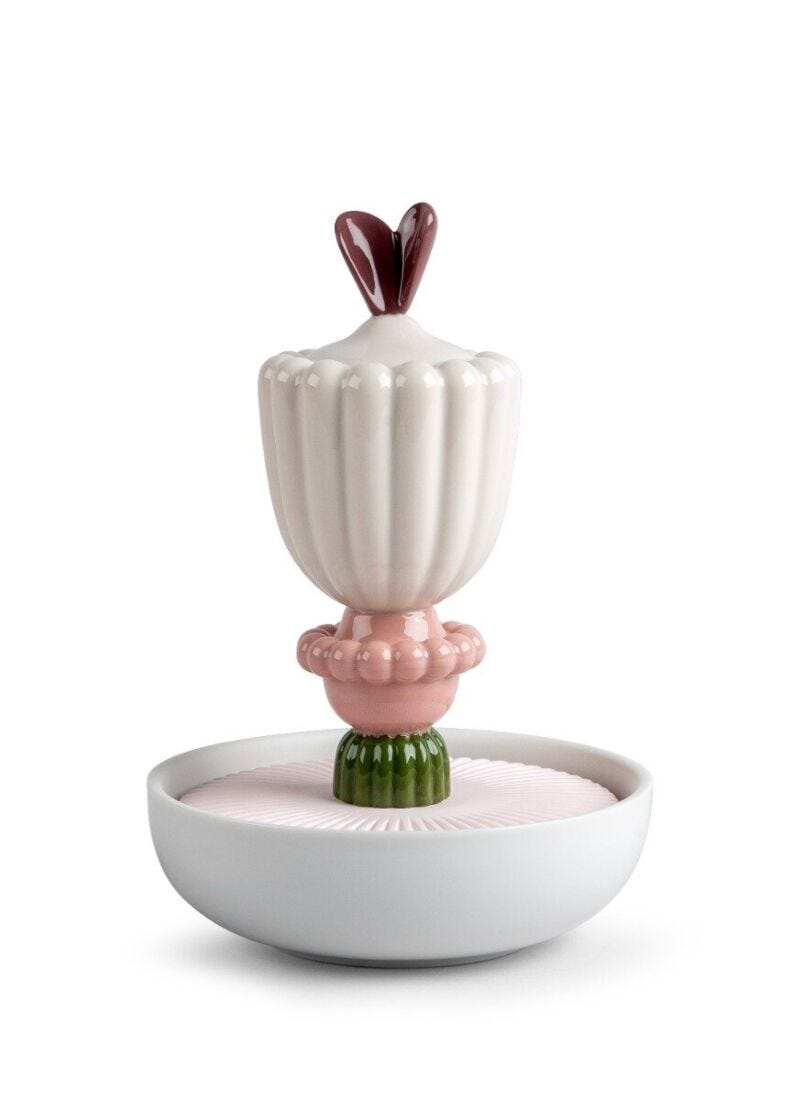 lladro Difusor perfume Flor imaginaria I - Jardines de Valencia
