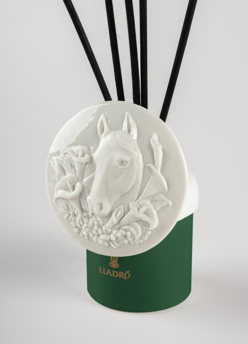 lladro Difusor perfume Caballo - Jardines de Valencia Precios de Black Friday
