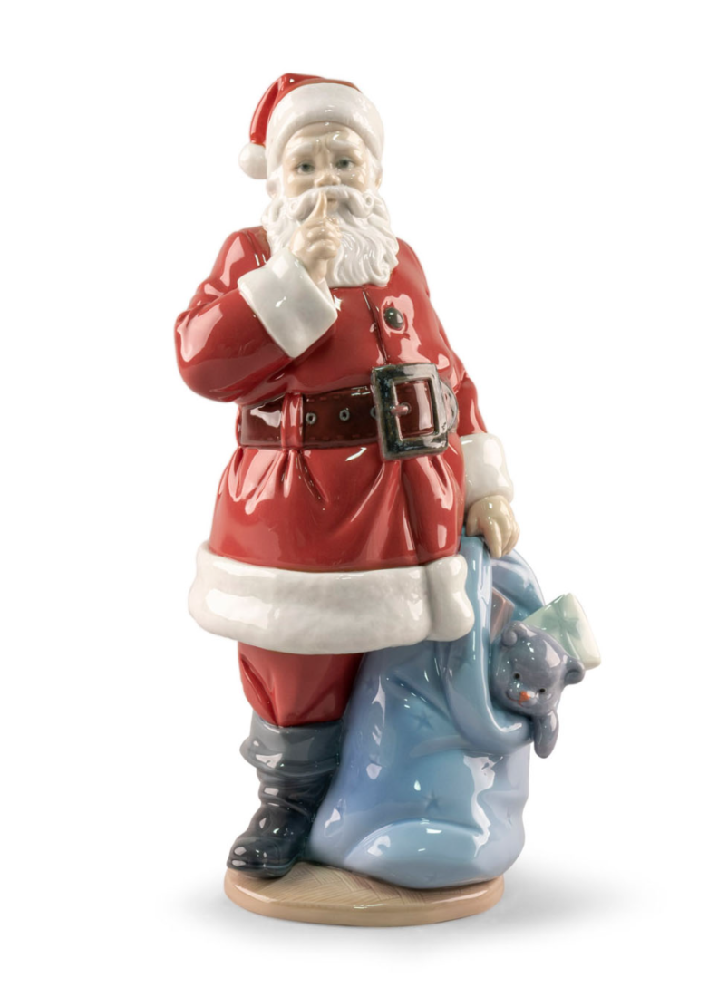 lladro Escultura Ha llegado Papá Noél