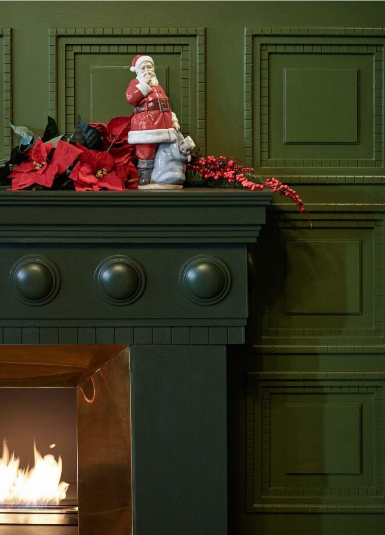 lladro Escultura Ha llegado Papá Noél Descuento por venta flash
