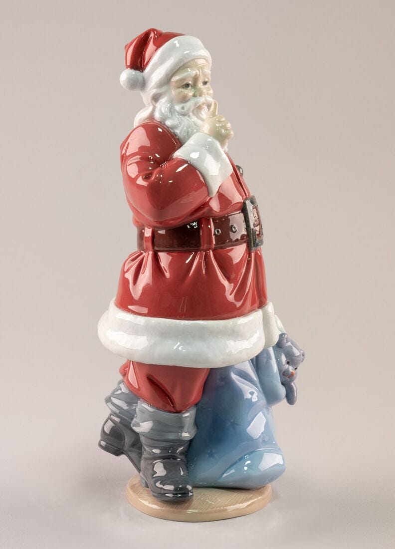 lladro Escultura Ha llegado Papá Noél Descuento por venta flash