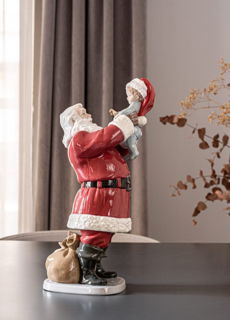 lladro Escultura ¡Feliz Navidad Papá Noel Grandes ahorros