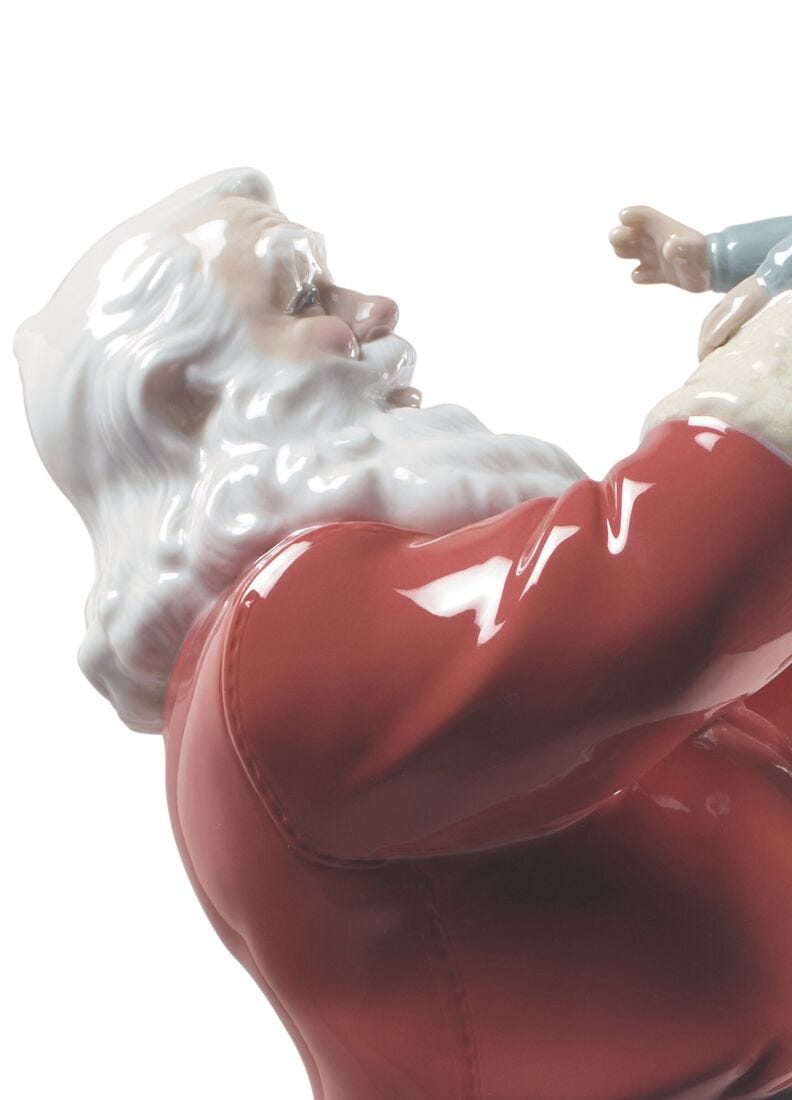 lladro Escultura ¡Feliz Navidad Papá Noel Grandes ahorros