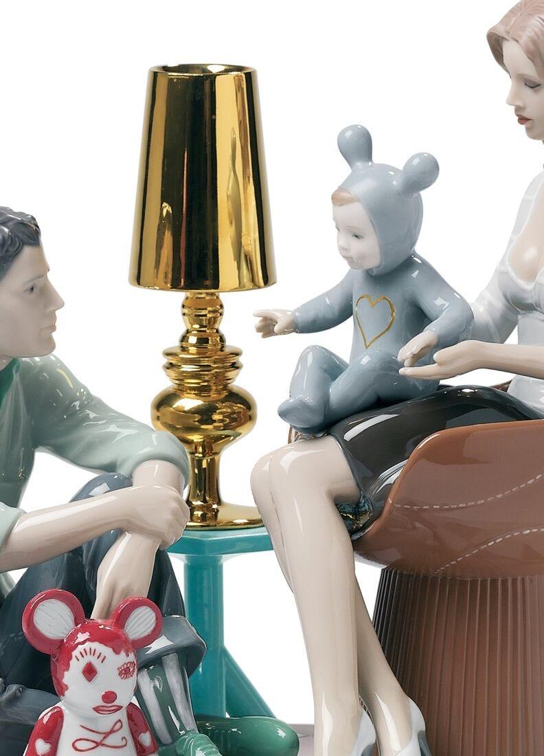 lladro Escultura The Family Portrait. By Jaime Hayon Rebajas de fin de temporada