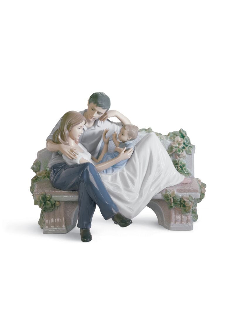 lladro Figura pareja de novios Juntos y felices 2025