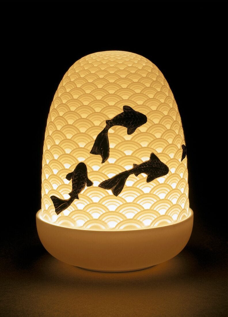 lladro Lámpara de mesa Koi Dome Outlet